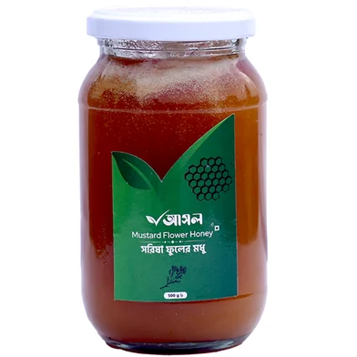 Ashol Mustard Flower Honey (Sorisa Fhulera modhu) - 500Gm: null | Rokomari.com - Rokomari product